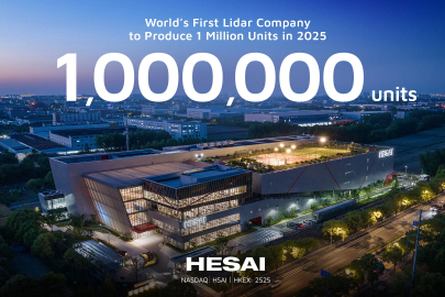 Otonom Sürüş Devrimi: Bir Yılda 1 Milyon LiDAR Üretimi