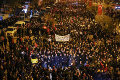 Nuri Aslan sessiz yürüyüşe katıldı