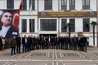Balıkesir Büyükşehir Bandırmalı muhtarları ağırladı