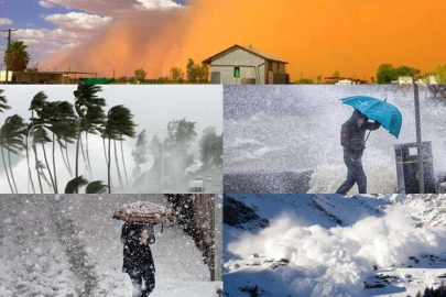 Meteoroloji’den kuvvetli yağış, fırtına ve çığ uyarısı