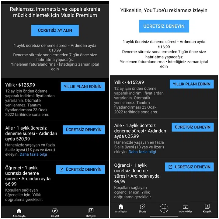 YouTube-Premium-yillik-abonelik-seçeneği-geldi - Teknoloji Danışmanı